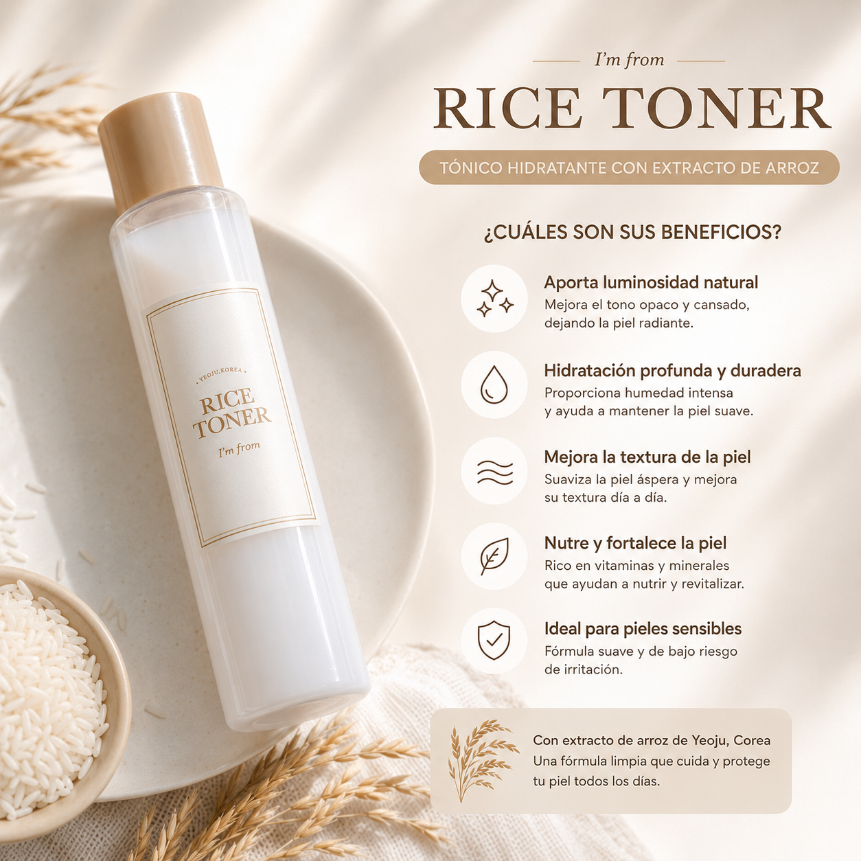 I'm From - Rice Toner
